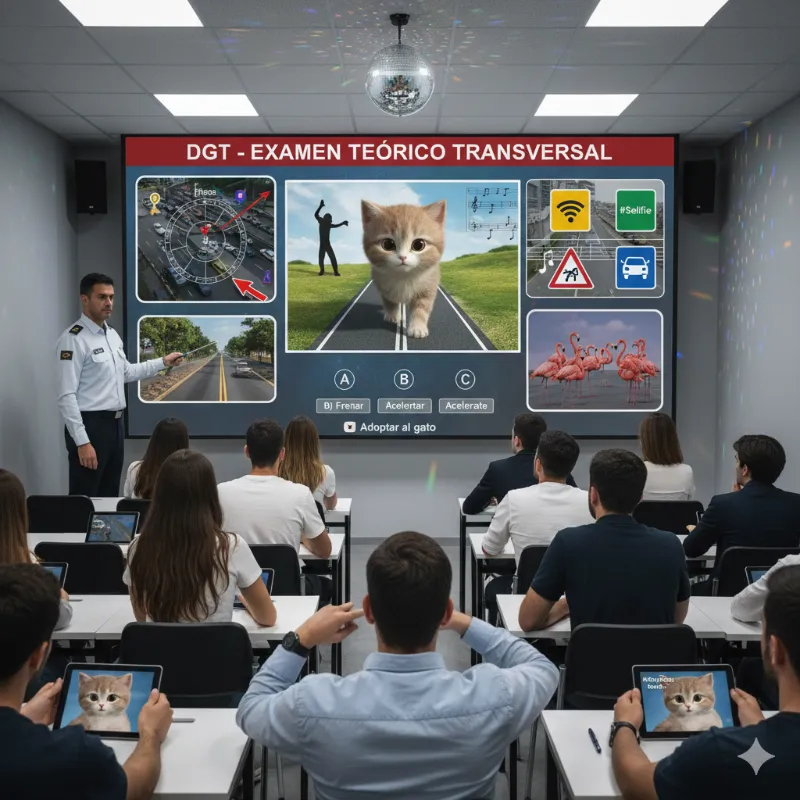 El examen teórico de conducir cambia desde este 1 de octubre